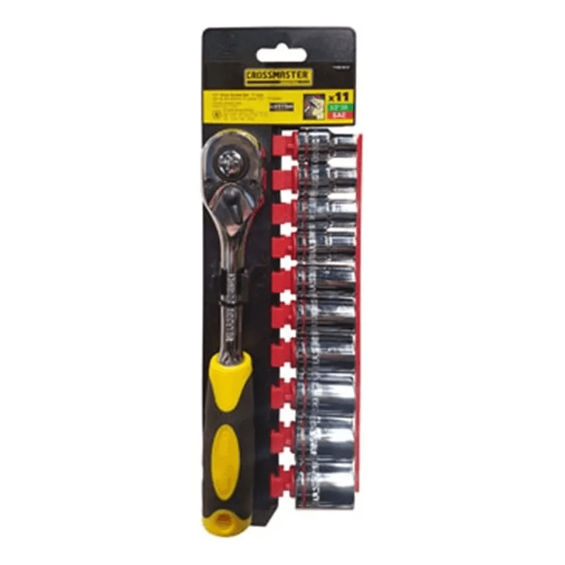 Juego de Tubos Crossmaster 1/2 Pulgada 24 Pzas